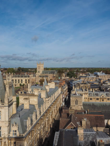 istock Aerial view of Cambridge 1060476756