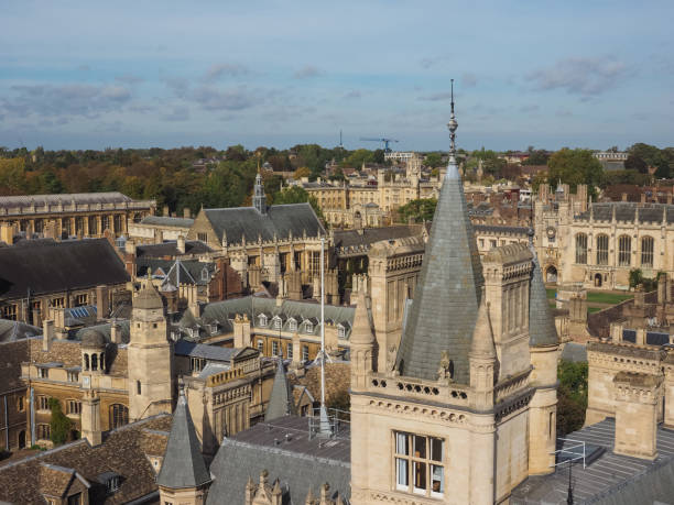 istock Aerial view of Cambridge 1060476906