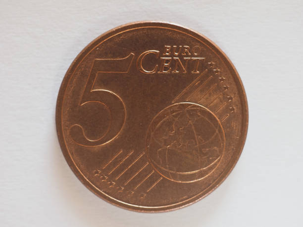 istock 5 cents coin, Italy, Europe 1060477036