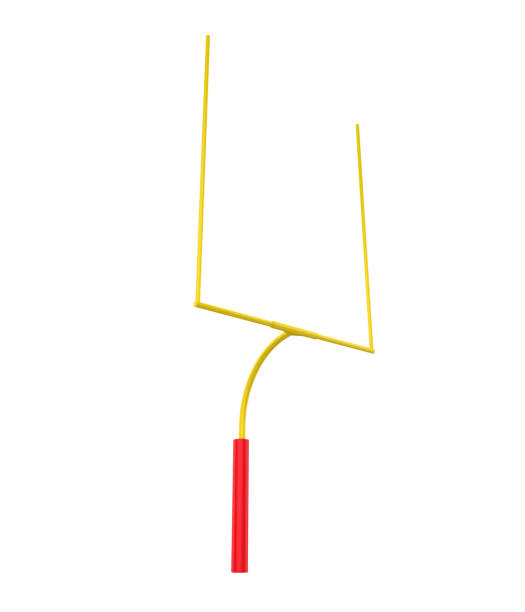 istock American Football Goal Post Isolated 1060495536
