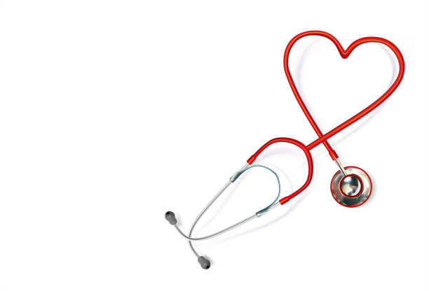 istock Medical Headphones with Heart or Cardiac Arrest in 3D Illustration Format 1060498770