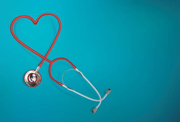 istock Medical Headphones with Heart or Cardiac Arrest in 3D Illustration Format 1060498794