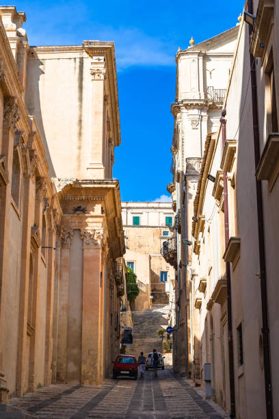 istock Architectural details in Noto, Sicily, Italy. 1060502910