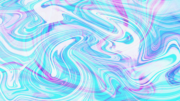 istock Abstract multicolored cover. Cool trendy fluid gradient shapes. Marble ink colorful. 1060504606