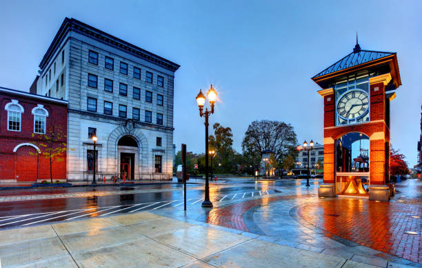 centrum concord (new hampshire) - concord new hampshire stockfoto's en -beelden