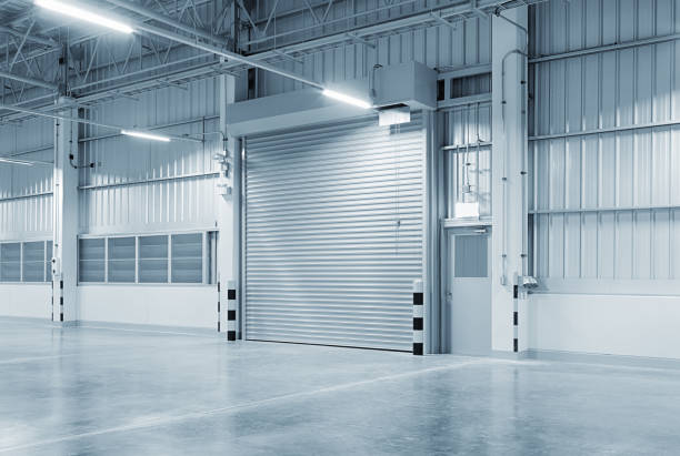 istock shutter door factory 1060511590