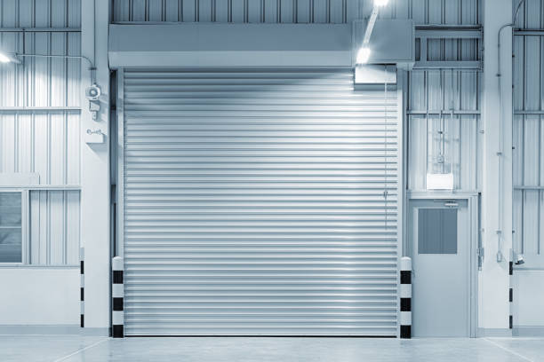 istock shutter door factory 1060511600