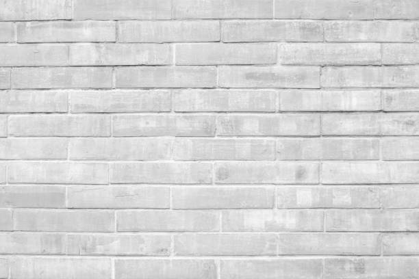 istock black and white Grunge brick wall background textures 1060524622