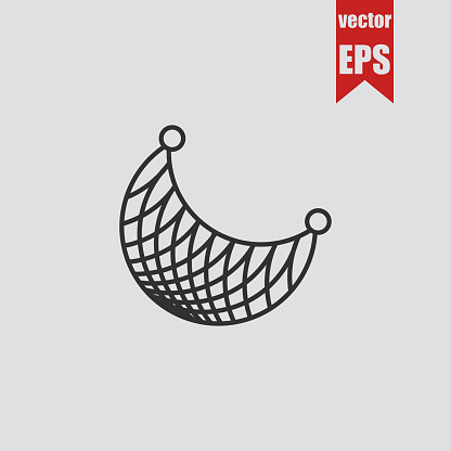 Fishnet icon Seine.Vector illustration.