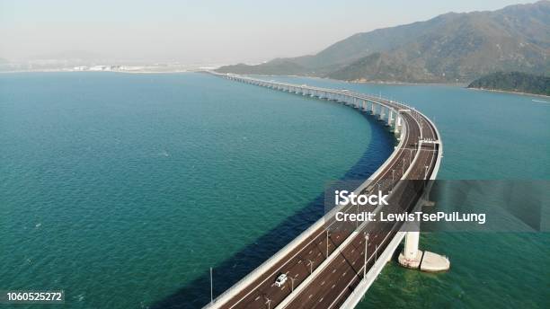 Hong Kongzhuhaimacao Bridge In Hong Kong Stock Photo - Download Image Now - Hong Kong, Bridge - Built Structure, Hong Kong–Zhuhai–Macau Bridge