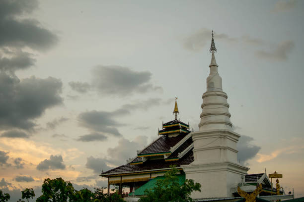 The building within the temple of Buddhism.