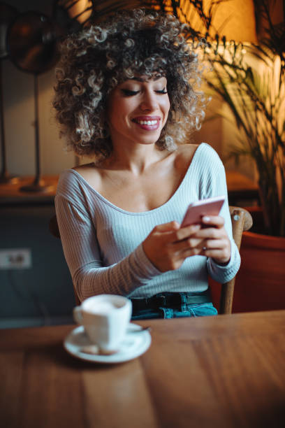 istock Pretty woman at the cafe 1060550968
