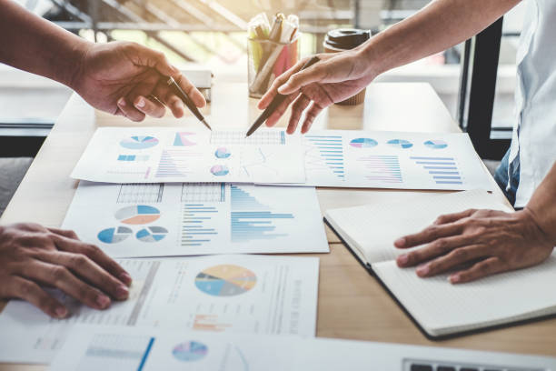 istock Business team meeting working with new startup project, discussion and analysis data the charts and graphs, laptop using, Business finances and accounting concept 1060554666