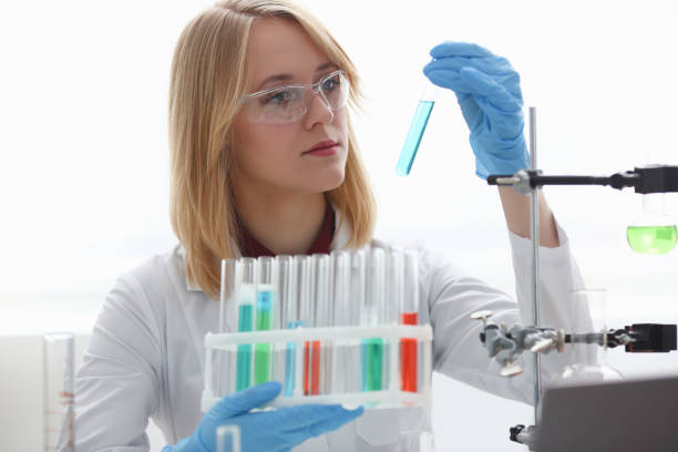 istock Technician hold in arms in protective gloves 1060571694