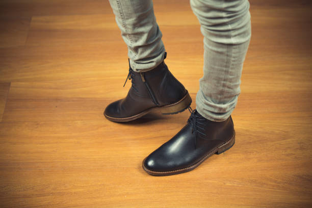 istock Classic man shoes at white background 1060582320
