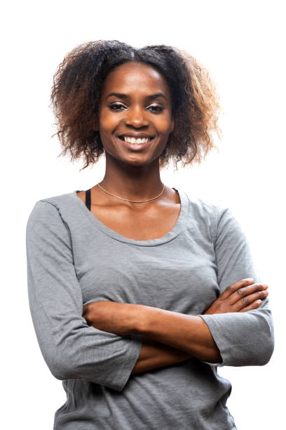 istock Smiling Beautiful black young woman 1060582352