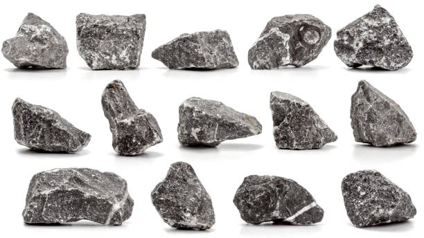 istock collection of stones isolated on white background.close up 1060583914