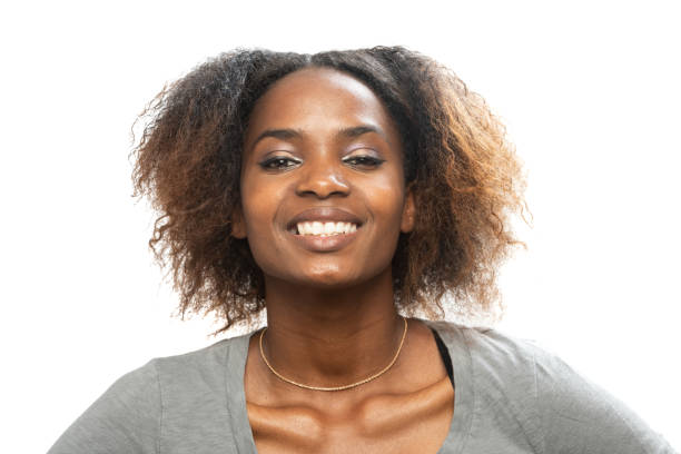 istock Smiling Beautiful black young woman 1060586406