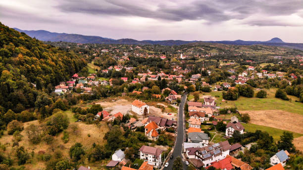 istock Bran town in Romania 1060586410