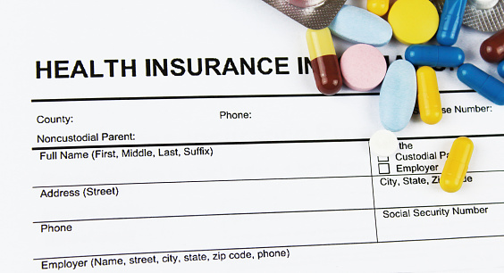 health insurance and pills