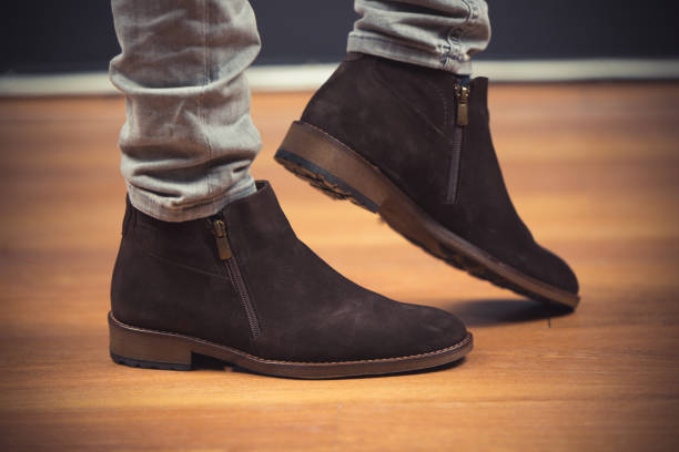 istock Classic man shoes at white background 1060591906