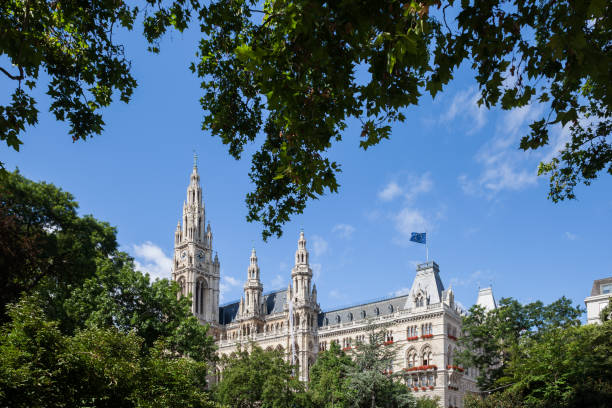 istock City Hall From Rathausplatz Park In Vienna 1060594146