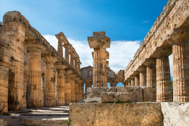 istock ancient greek archeological sites Paestum, Italy 1060596578