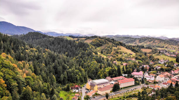 istock Bran town in Romania 1060599620