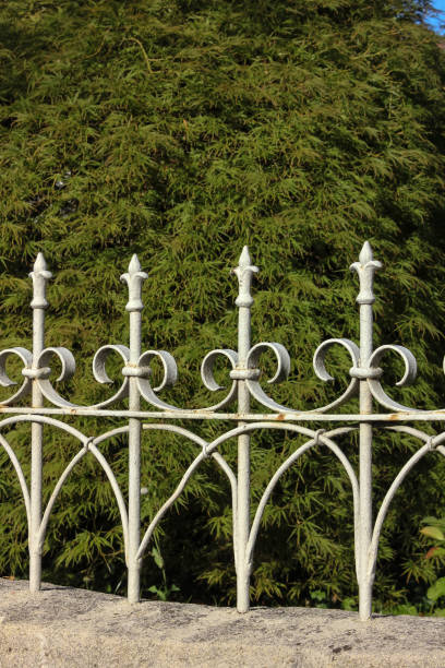 istock romantic iron fence in historical garden 1060600634