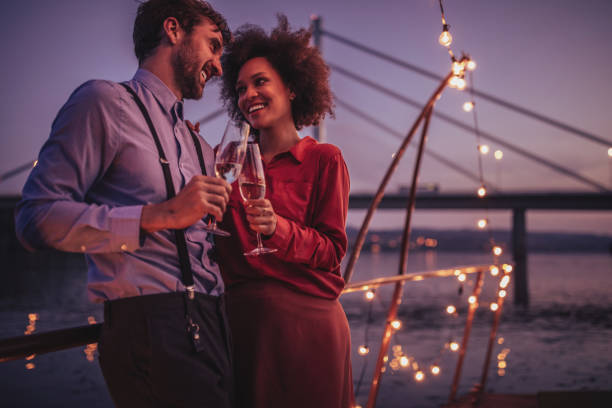istock Treating themselves with some champagne 1060602316