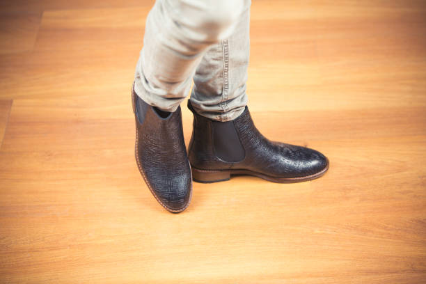 istock Classic man shoes at white background 1060603706