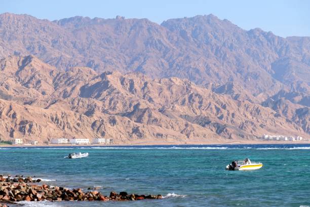 istock Red Sea scenic view near Dahab in Egypt. 1060603898