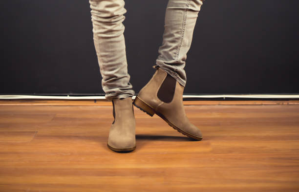 istock Classic man shoes at white background 1060610400