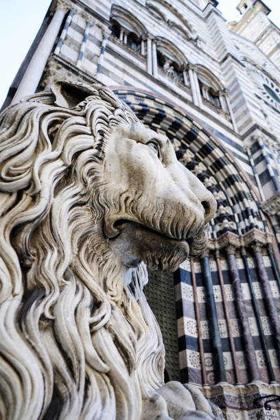 istock Saint Lawrence Cathedral's in Genoa, Italy 1060617732