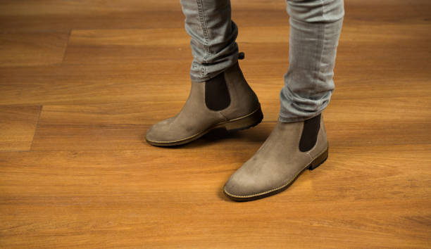 istock Classic man shoes at white background 1060617960