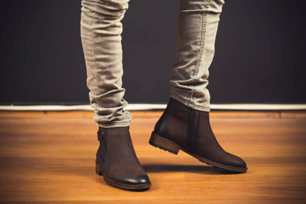 istock Classic man shoes at white background 1060619510