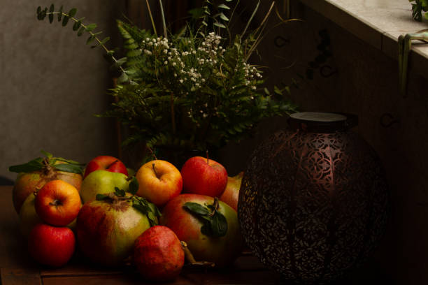 istock Autumn composition of fruits 1060624390
