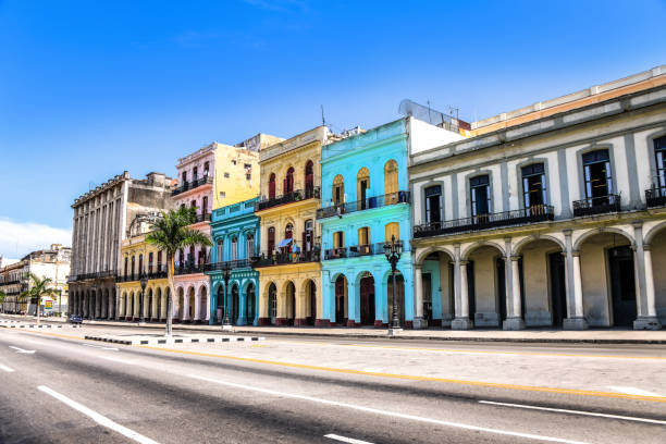 istock Empty Street In Havana, Cuba 1060624758