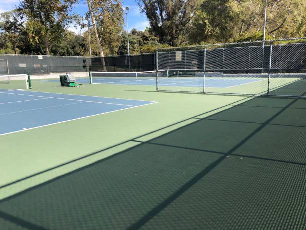 istock Tennis court 1060628196