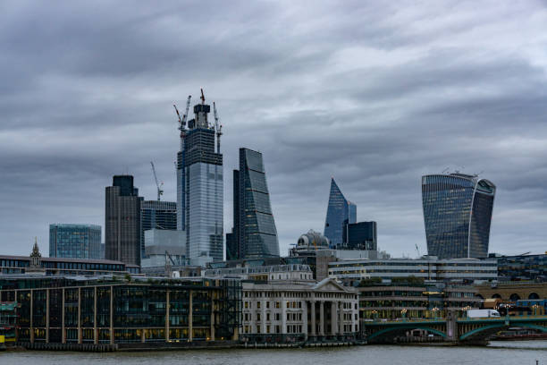 istock London skyline on cloudly day, UK 1060629072