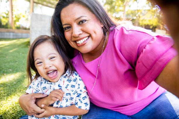 istock Mom Taking a Selfie with Son 1060636732