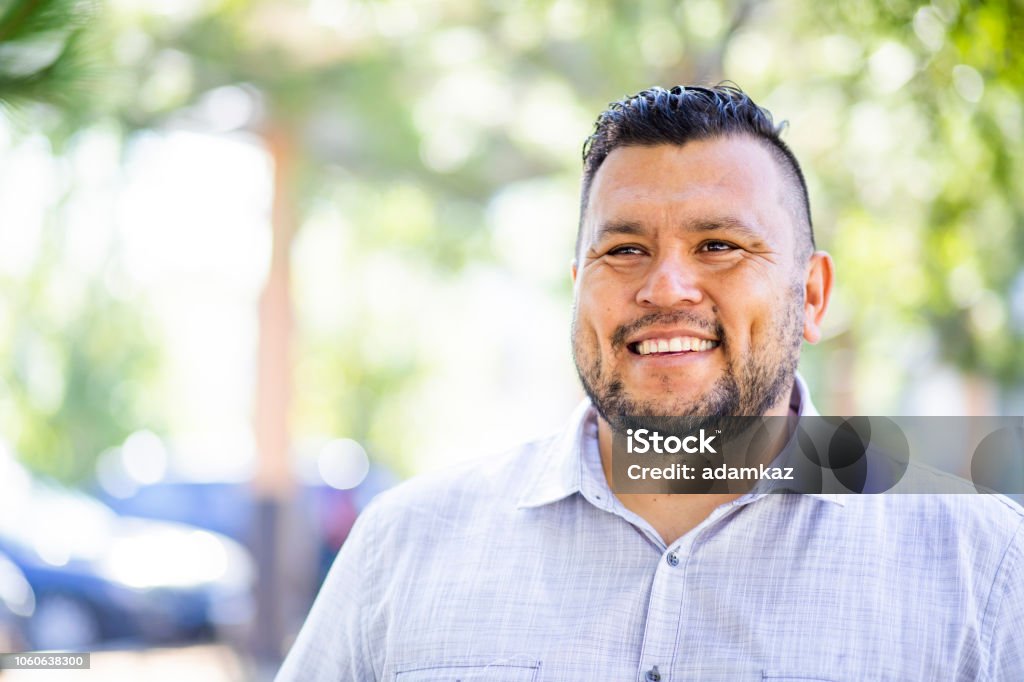 Porträt eines Mannes, Hispano-Amerikaner - Lizenzfrei Männer Stock-Foto