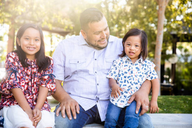 istock Mexican Father with his children 1060638324