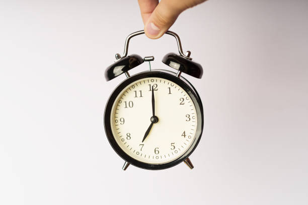 istock Black alarm clock, concept of time 1060640986