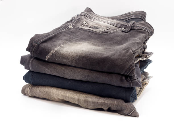 istock Black Jegging Jeans Isolated on White 1060651070