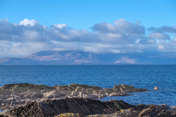 istock Hazy Arran Mountains on a Cold day in October Scotland 1060651176