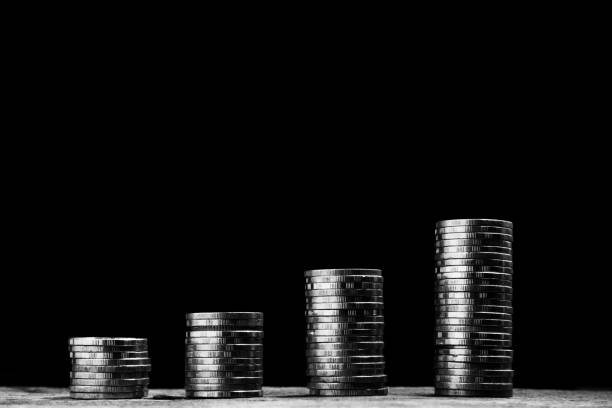 istock Step of coins stack increasing for business and financial concept. 1060655836