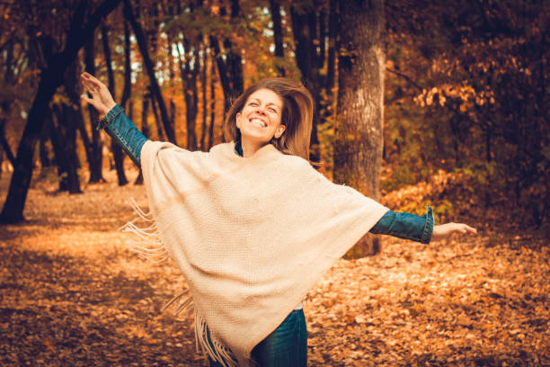 istock Embracing the golden autumn 1060655908