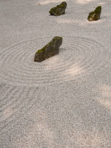 istock Large zen rock garden 1060659240