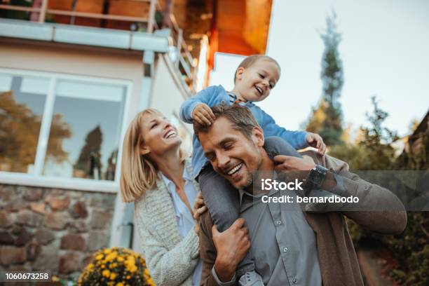 Safe Secure And Happy Stock Photo - Download Image Now - Family, Domestic Life, Happiness